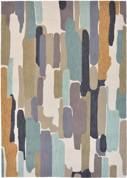 Vloerkleed Harlequin Trattino-Sea Glass outdoor 444804