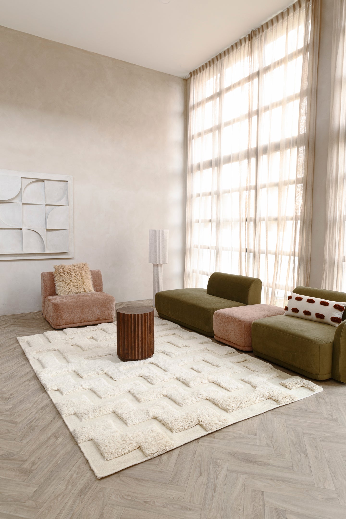 Vloerkleed MOMO Rugs Amalfi White