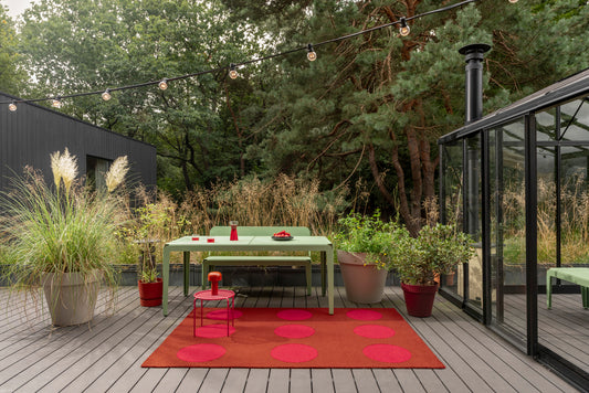 Vloerkleed Brink en Campman Festival Dots Red