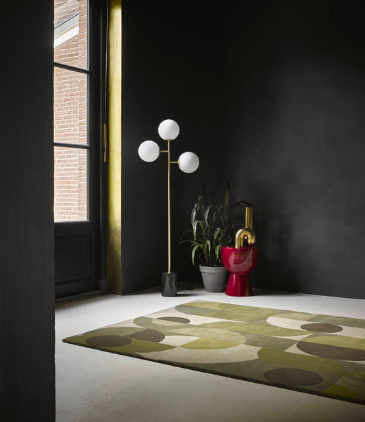 Vloerkleed Brink en Campman Decor Cosmo Greens 095207