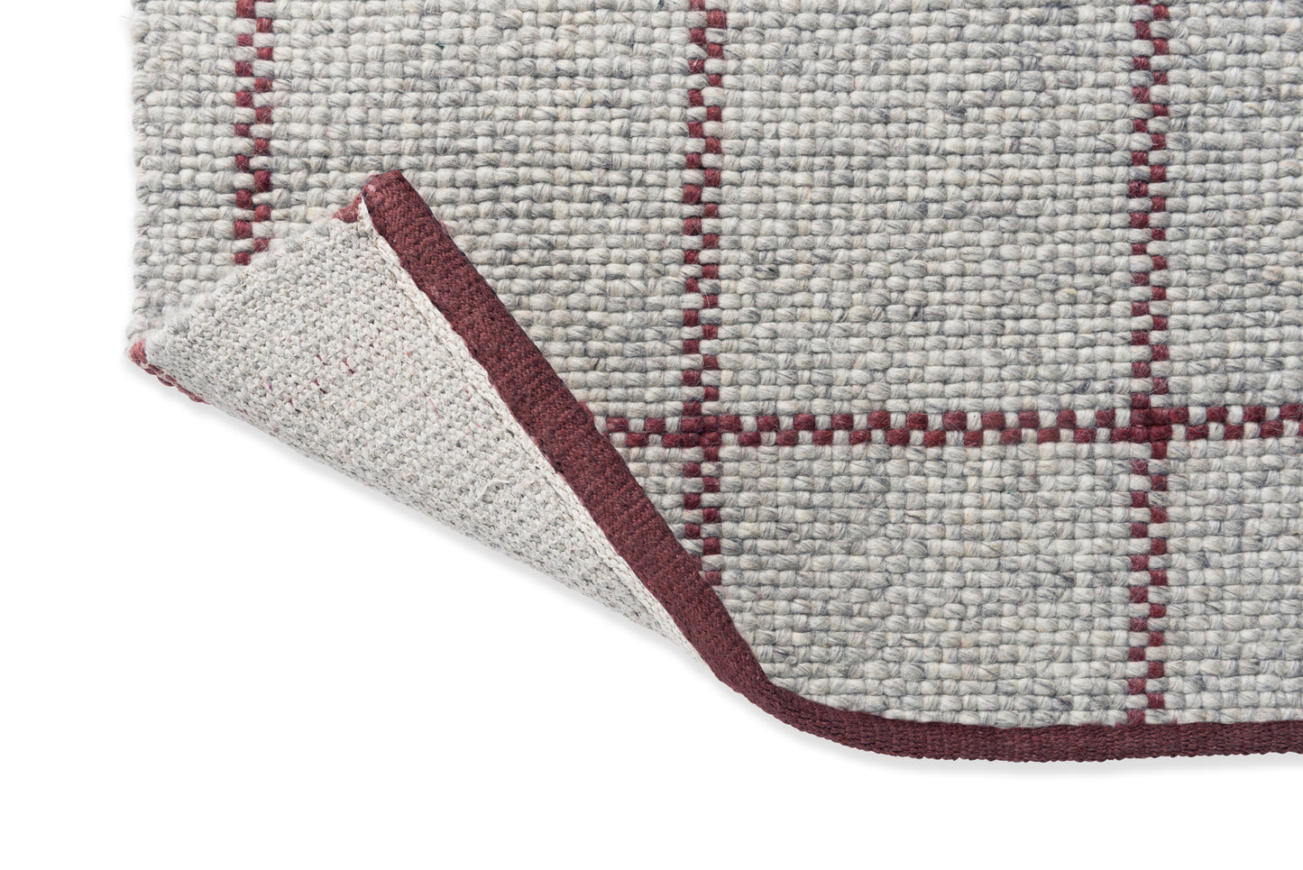 Vloerkleed Brink en Campman Craft Matter Ash-Stone Red 049100