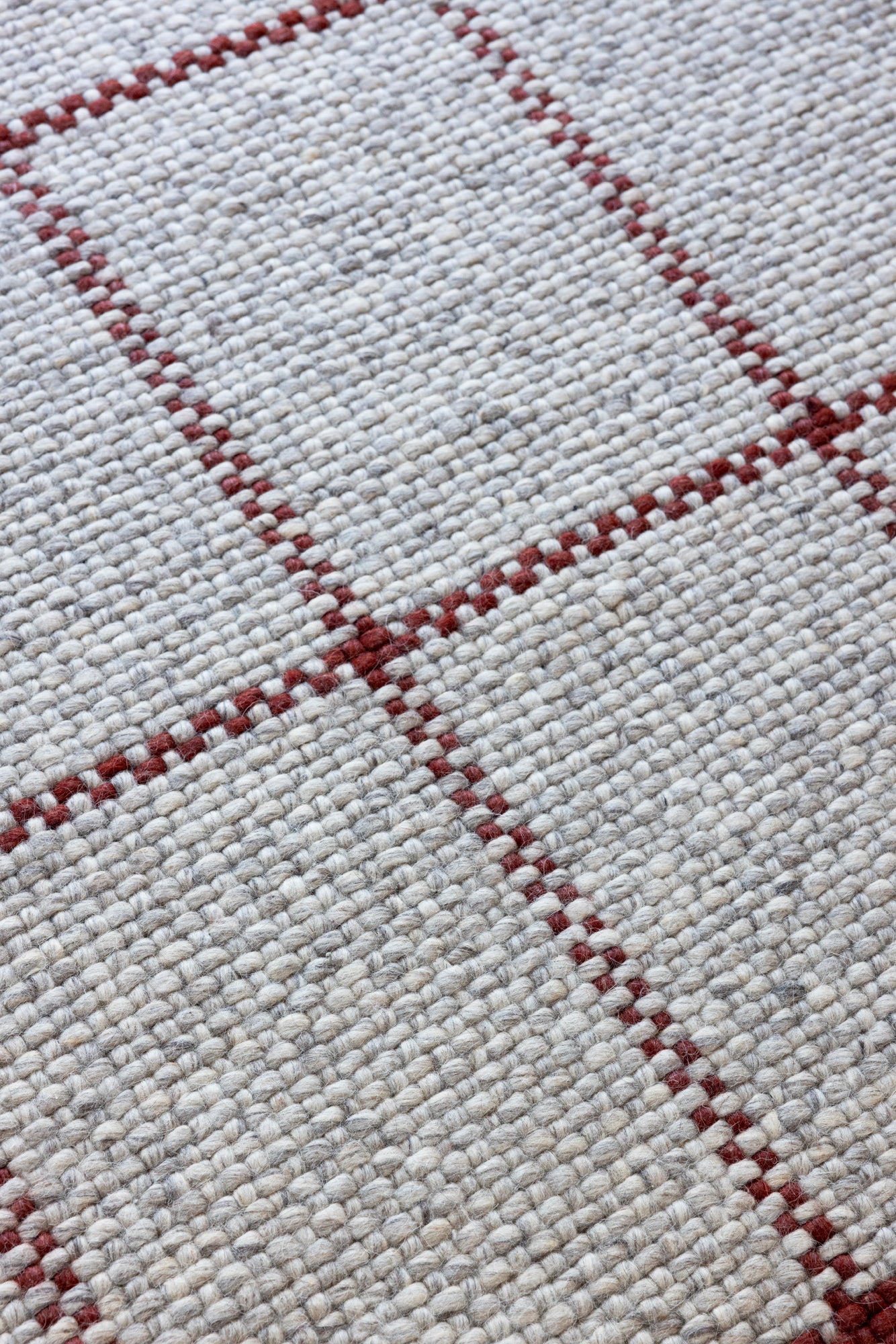 Vloerkleed Brink en Campman Craft Matter Ash-Stone Red 049100