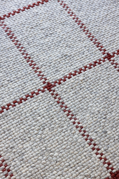 Vloerkleed Brink en Campman Craft Matter Ash-Stone Red 049100