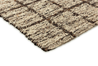 Vloerkleed Brink en Campman Craft Jack Bear Brown 149405 Back