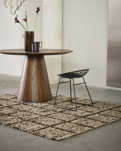 Vloerkleed Brink en Campman Craft Jack Bear Brown 149405 Back