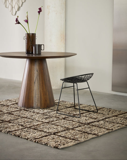 Vloerkleed Brink en Campman Craft Jack Bear Brown 149405 Back