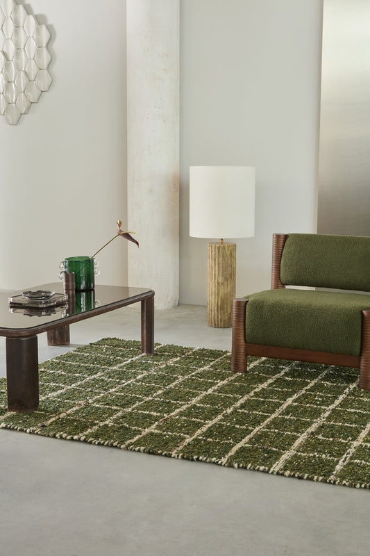 Vloerkleed Brink en Campman Craft Jack Hunter Green 149407 Back