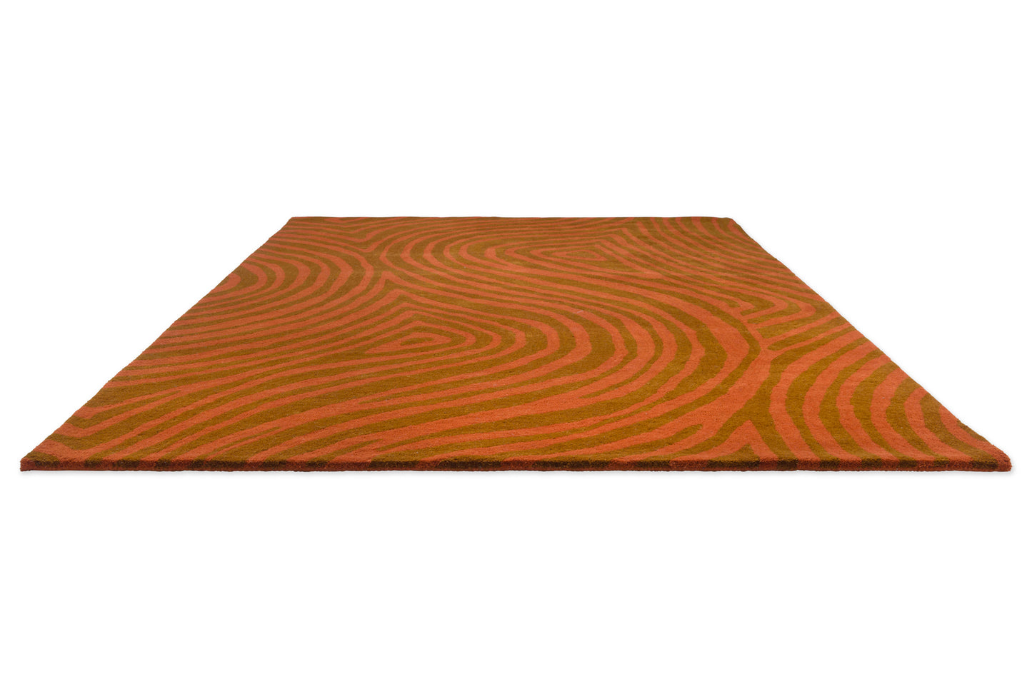Vloerkleed Brink en Campman Decor Groove Burnt Orange 097703
