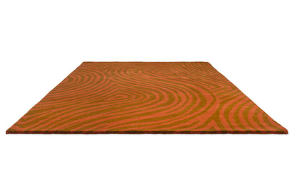 Vloerkleed Brink en Campman Decor Groove Burnt Orange 097703