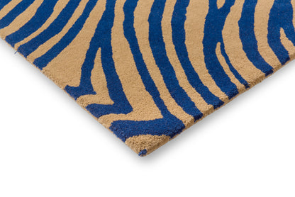 Vloerkleed Brink en Campman Decor Groove Electric Blue 097708