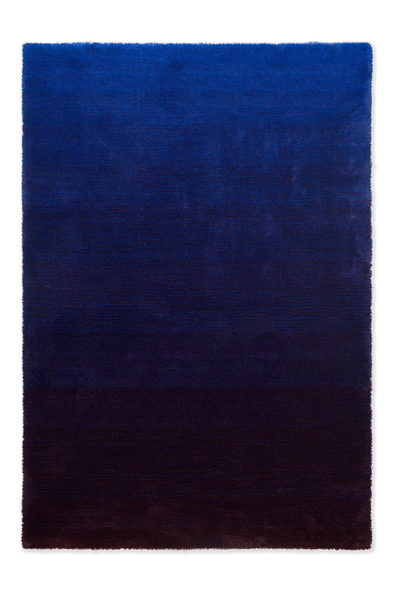 Vloerkleed Brink & Campman Shade Low electric blue/aubergine 010118