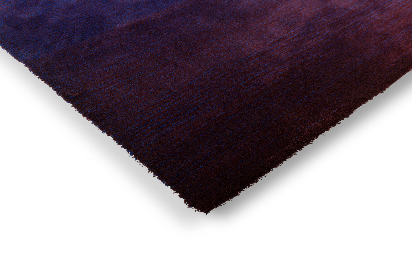 Vloerkleed Brink & Campman Shade Low electric blue/aubergine 010118