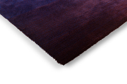 Vloerkleed Brink & Campman Shade Low electric blue/aubergine 010118