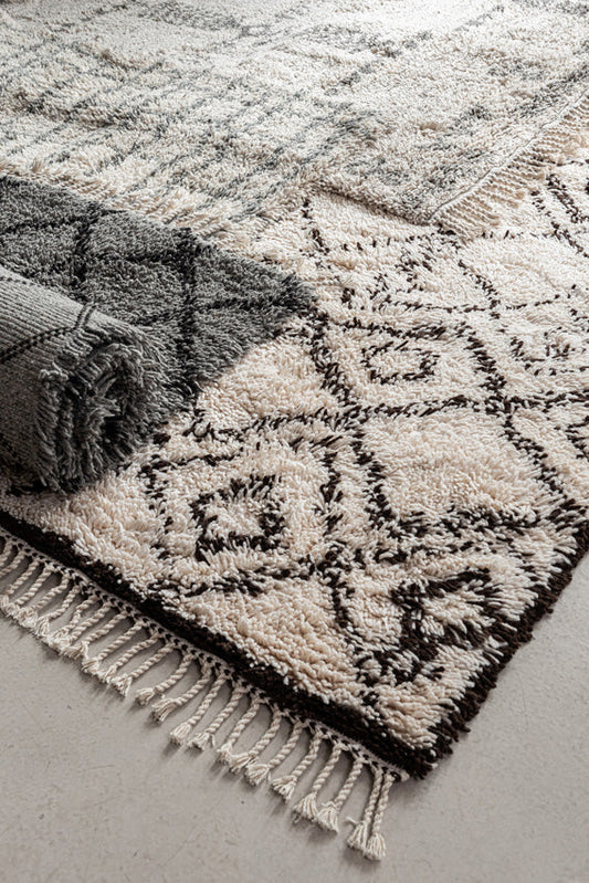 Berber vloerkleed De Munk Carpets Beni Ouarain MM-1 Vloerkledenwinkel