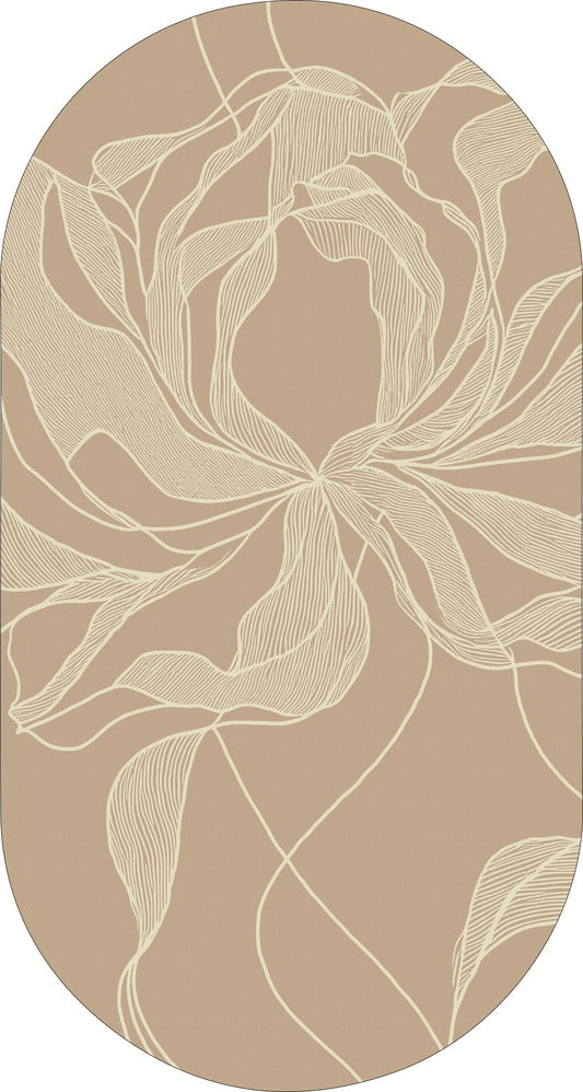 Vloerkleed MOMO rugs x NOŪRA studios - Bloom Nude rose capsule