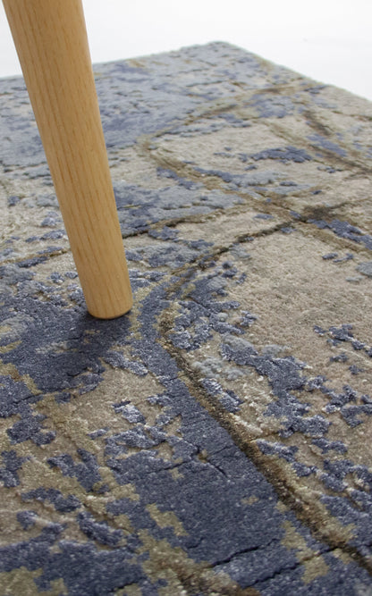 Vloerkleed MOMO Rugs Boulder Skyline Blue