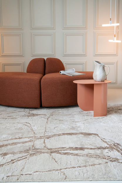 Vloerkleed MOMO Rugs Boulder Beige Brown