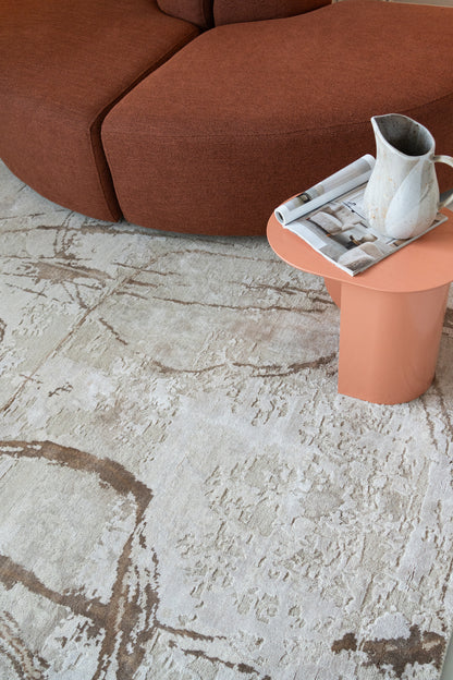 Vloerkleed MOMO Rugs Boulder Beige Brown