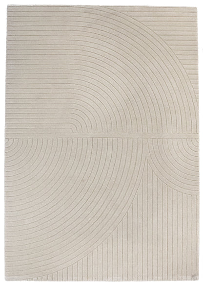Wollen Vloerkleed van MOMO Rugs met modern reliëfpatroon | Luxe design