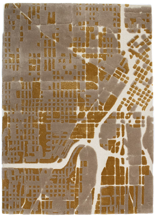 Vloerkleed van MOMO Rugs | Meru Ochre