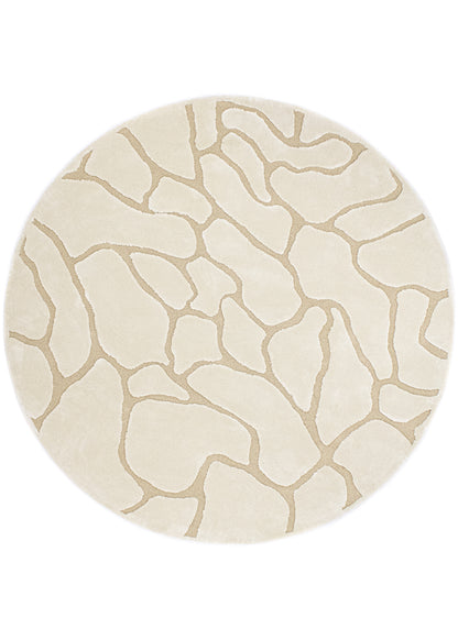 Vloerkleed MOMO Rugs | Cracks Natural Rond