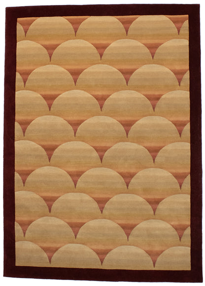 Vloerkleed MOMO Rugs Designer Elvire Mermaid Amber Sand