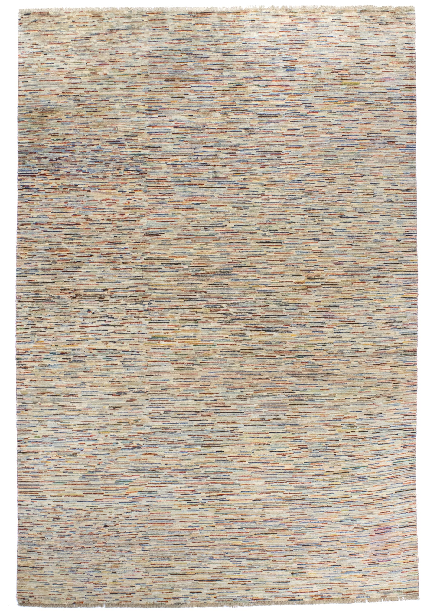 Unique Ziegler Stripe Vloerkleed 15184 | Handgeknoopt uit Afghanistan