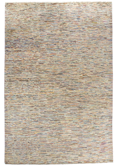 Unique Ziegler Stripe Vloerkleed 15184 | Handgeknoopt uit Afghanistan