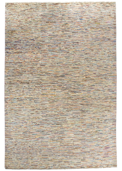 Unique Ziegler Stripe Vloerkleed 15184 | Handgeknoopt uit Afghanistan