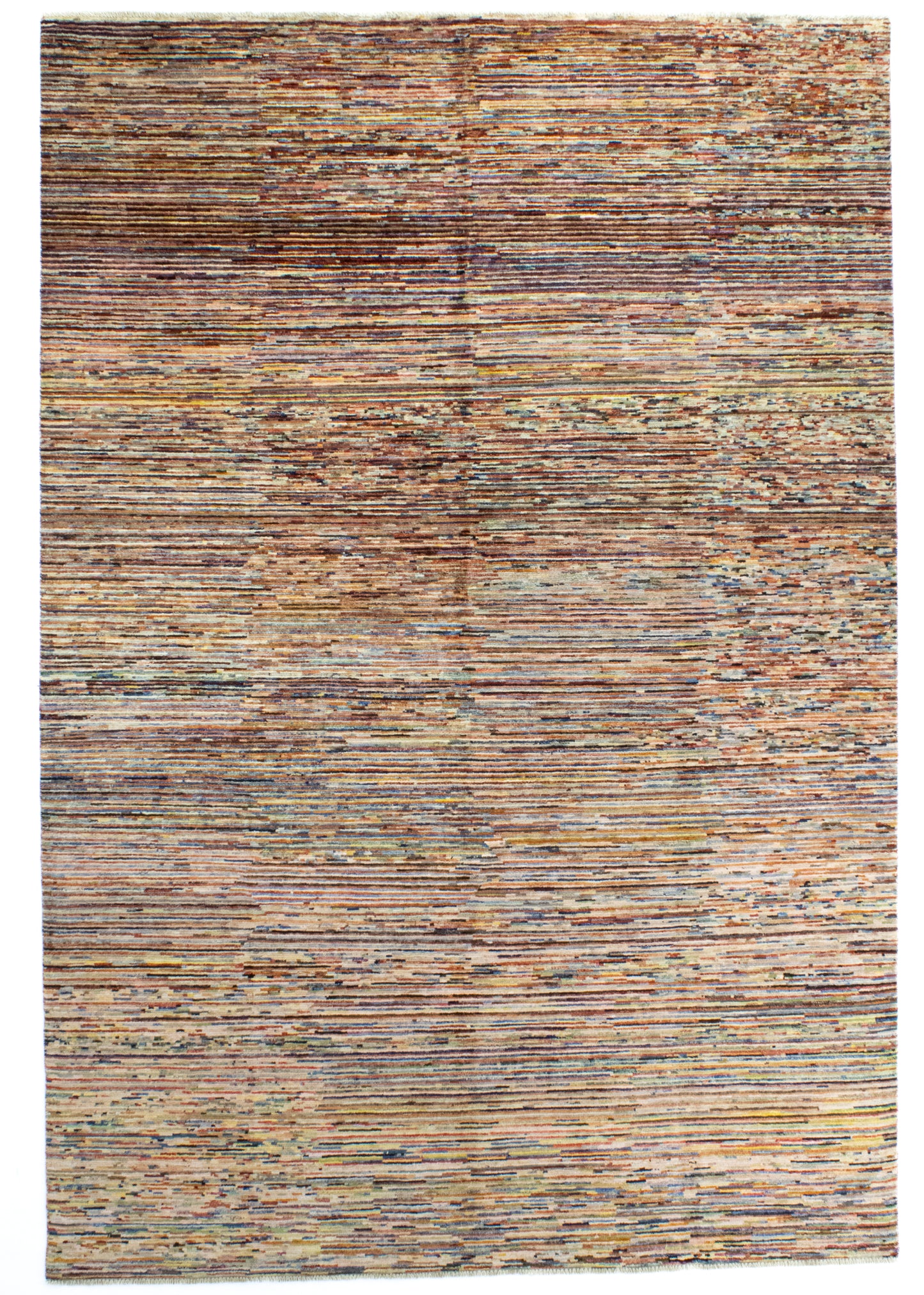 Unique Ziegler Stripe Vloerkleed 10971 | Handgeknoopt uit Afghanistan