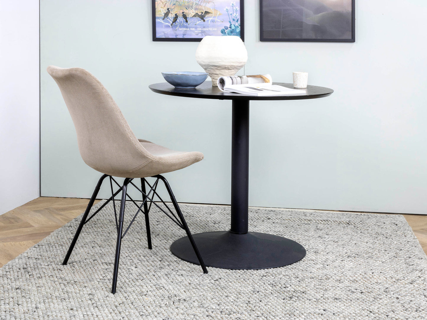 Vloerkleed MOMO Rugs Bubbles Antracite