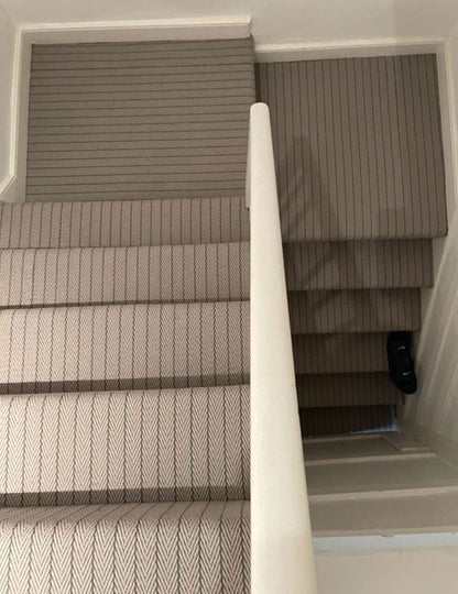 Traploper Hartley & Tissier Stripes Claire 10 Light Grey