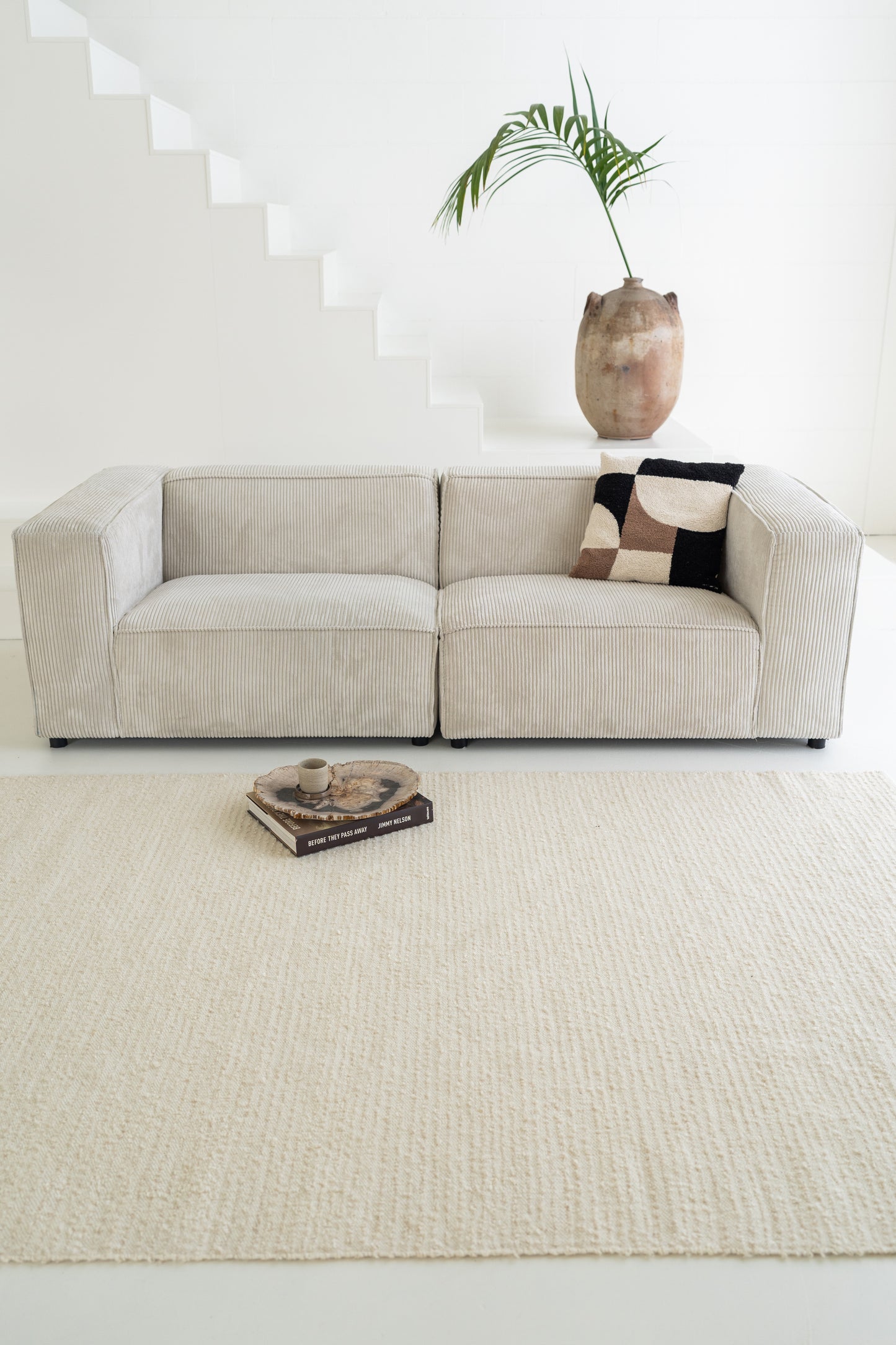 Vloerkleed MOMO Rugs | Fine Caelum White
