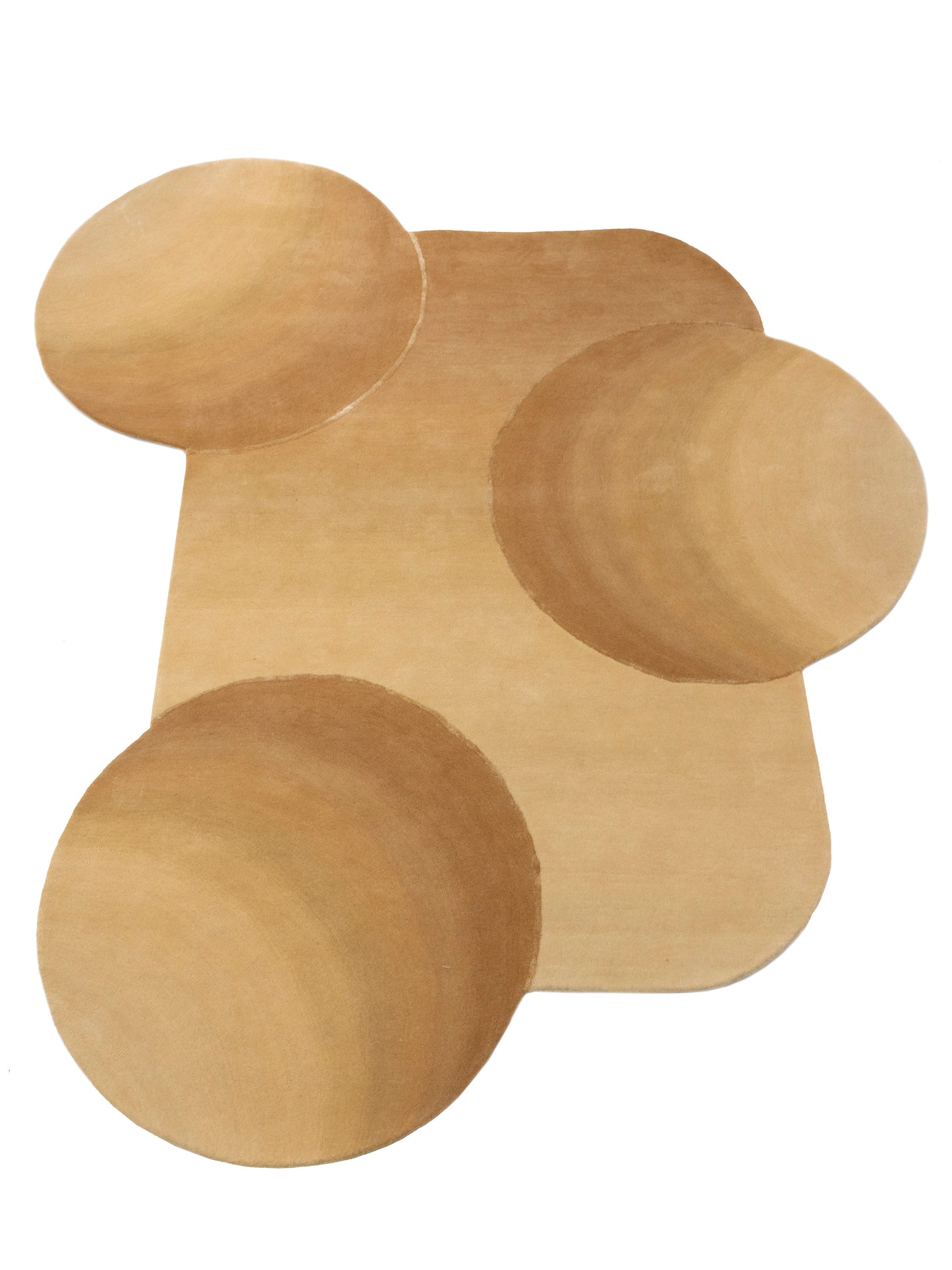 Vloerkleed MOMO Rugs Designer Elvire Circle In The Sand Amber