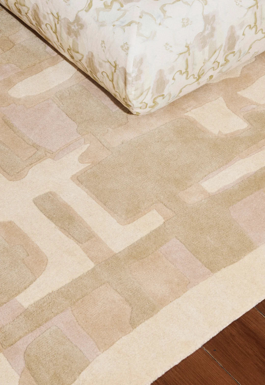 Vloerkleed Layered Collina Strada Plaid Haze