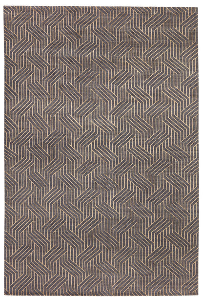 Vloerkleed MOMO Rugs Companion Charcoal Gold