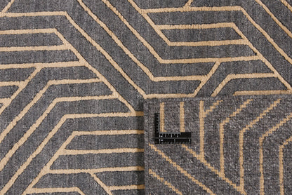 Vloerkleed MOMO Rugs Companion Charcoal Gold