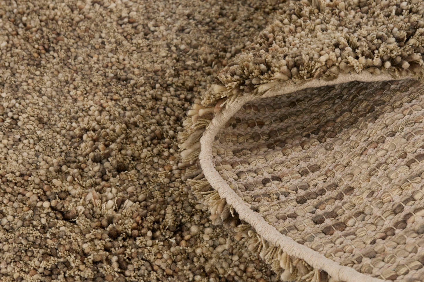 Vloerkleed MOMO Rugs Coral Beige Round