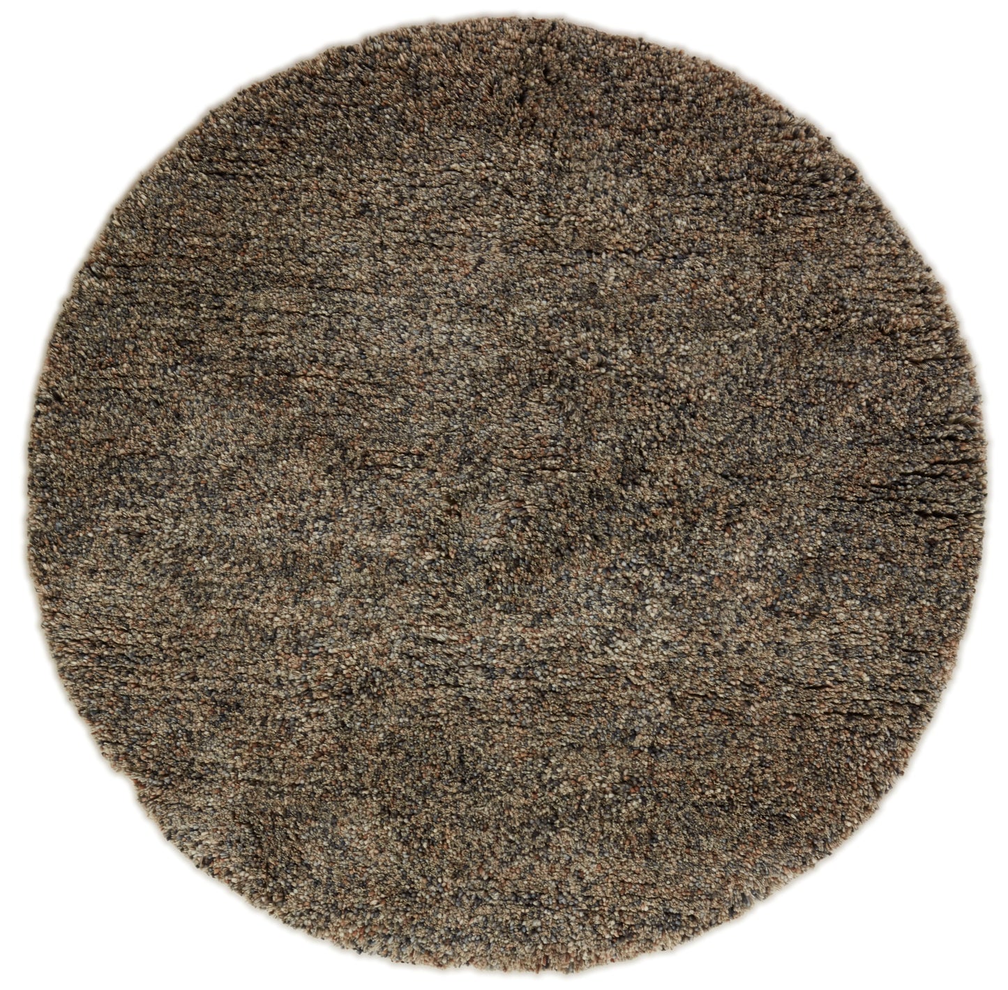 Vloerkleed MOMO Rugs Coral Brown Round