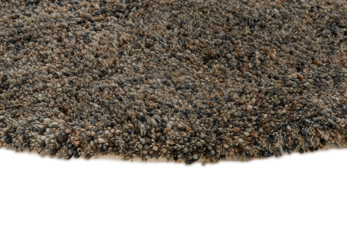 Vloerkleed MOMO Rugs Coral Brown Round