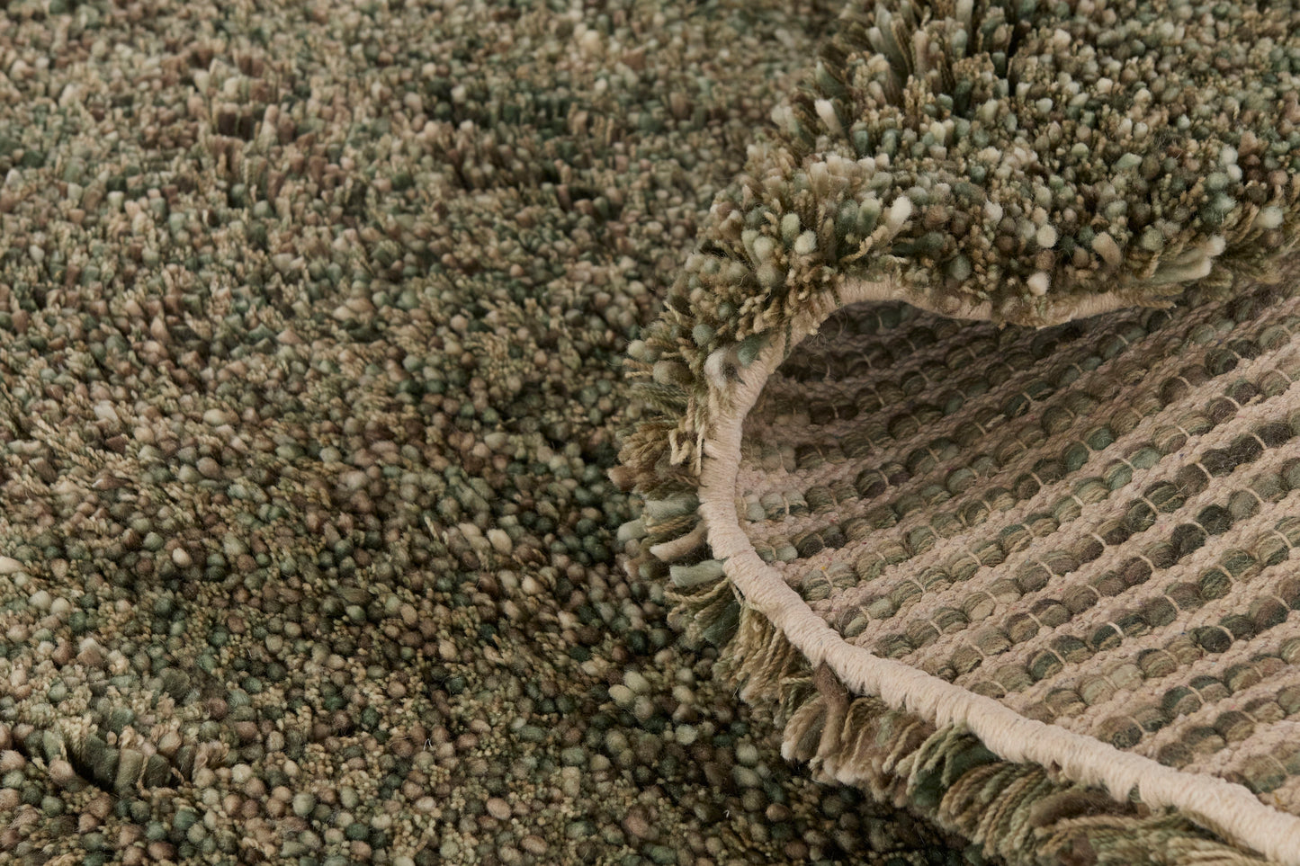 Vloerkleed MOMO Rugs Coral Green Round