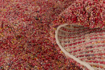 Vloerkleed MOMO Rugs Coral Red Multi Round