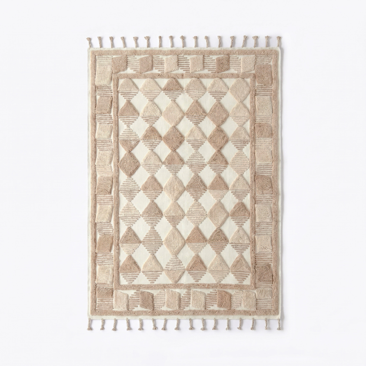 Dusty Deco Lisboa Multi Natural vloerkleed, productbeeld