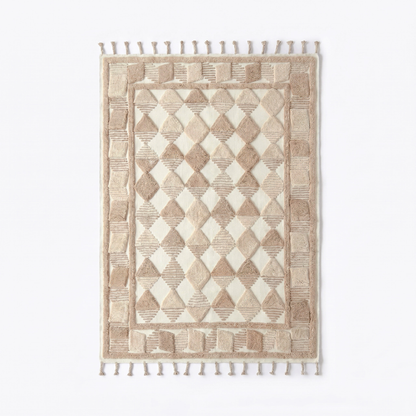 Dusty Deco Lisboa Multi Natural vloerkleed, productbeeld