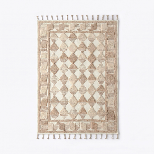 Dusty Deco Lisboa Multi Natural vloerkleed, productbeeld