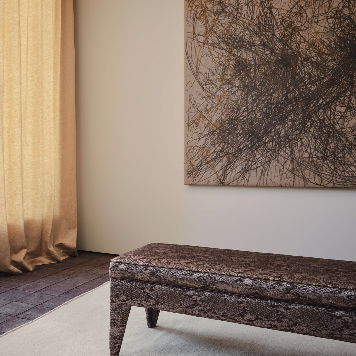 Dusty Deco Palette Ivory in een interieur