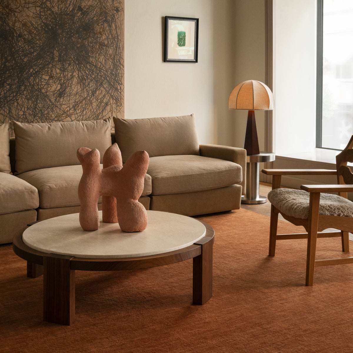 Dusty Deco Palette Rust in een interieur
