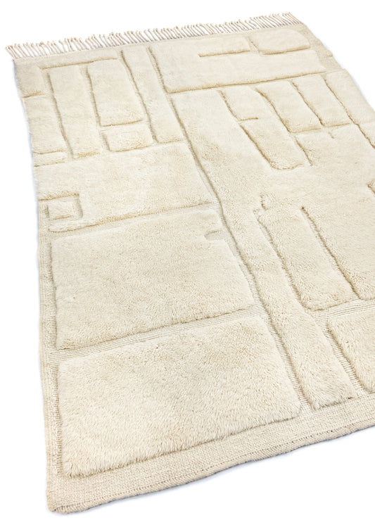 Berber Mrirt 001 Vloerkleed van Wol – Luxe Handgemaakt Tapijt van MOMO Rugs Design