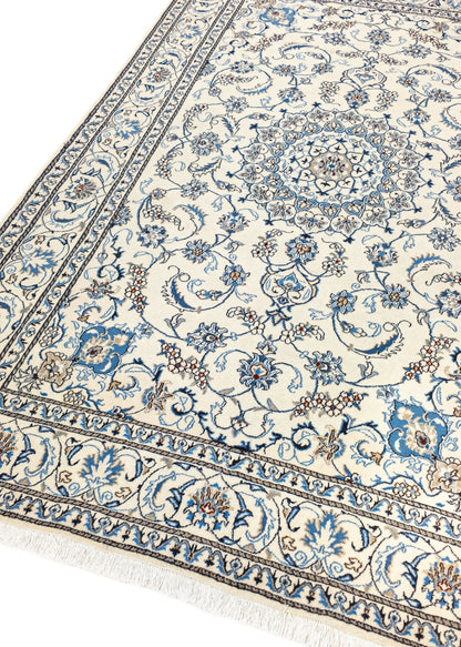 Handgeknoopt Oosters Tapijt | Unique Nain Kashmar 86439 (voorraad)
