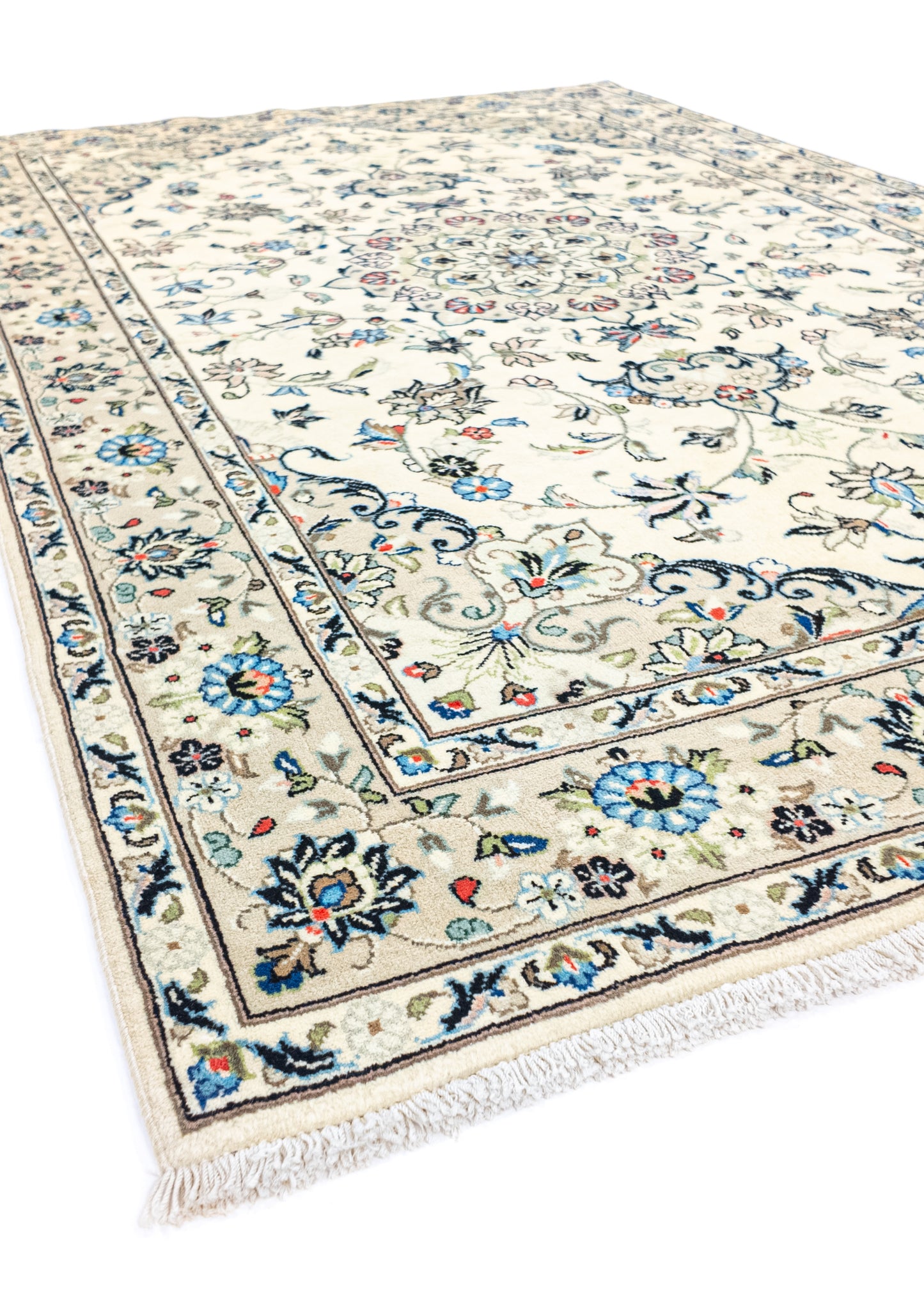 Handgeknoopt Oosters Tapijt | Unique Keshan Fine 64997 (voorraad)